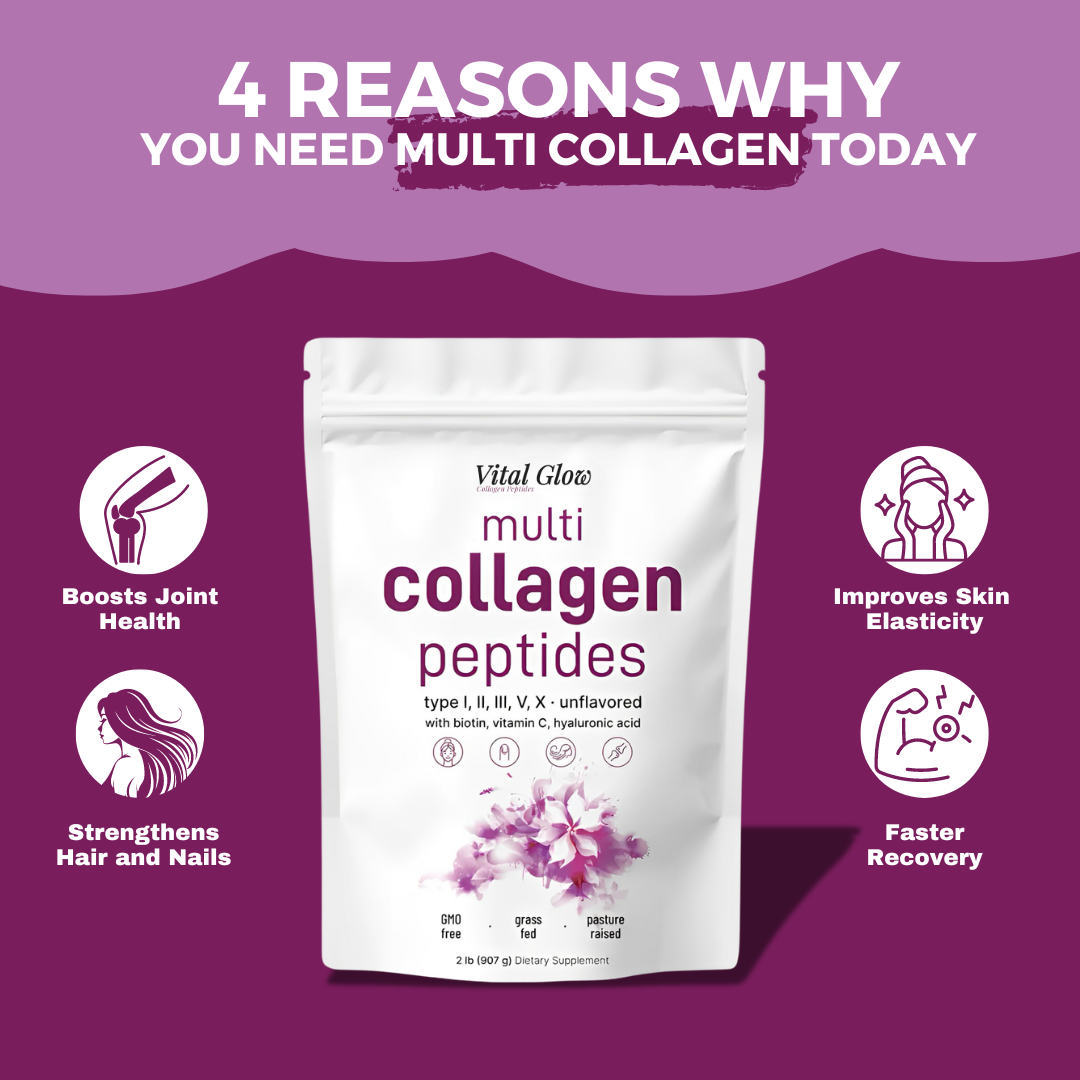 VitalGlow™️ - Multi Collagen Peptides